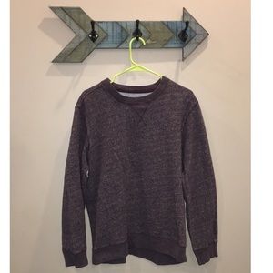 FINAL SALE - Heather Maroon Crewneck Sweater